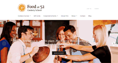 Desktop Screenshot of foodat52.co.uk